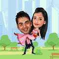 Couple Caricature 1