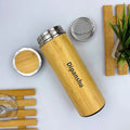 Personalized Bamboo Thermos
