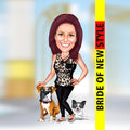 Girl Caricature 1
