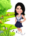 Girl Caricature 2