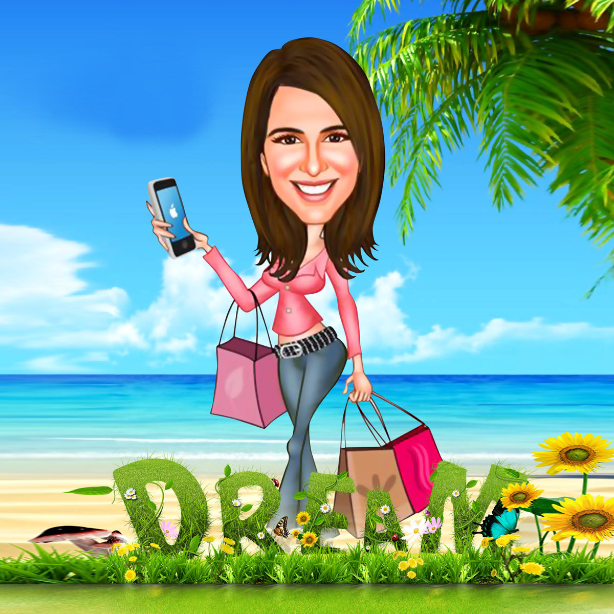 Girl Caricature 3