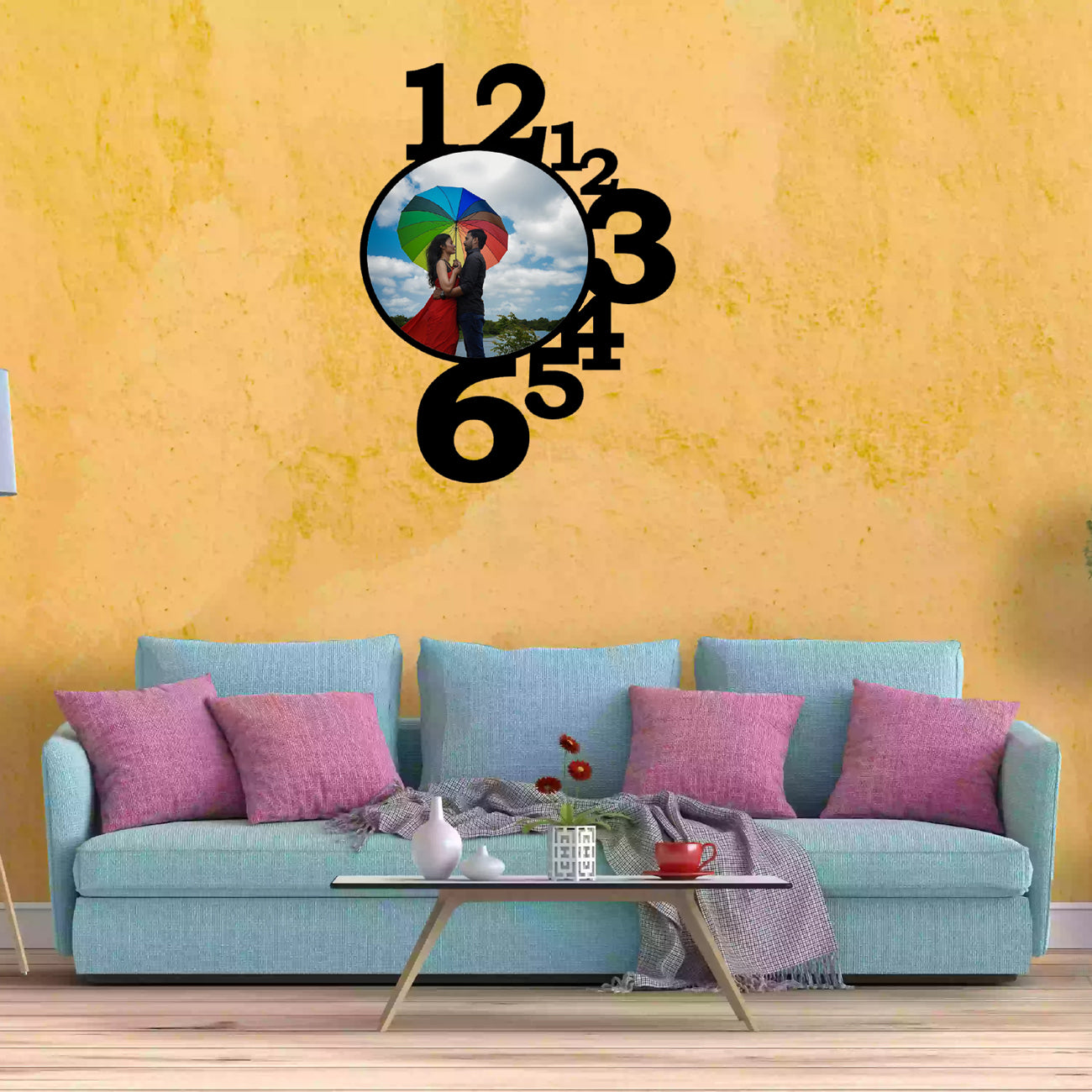 Personalised Wall Clock 7