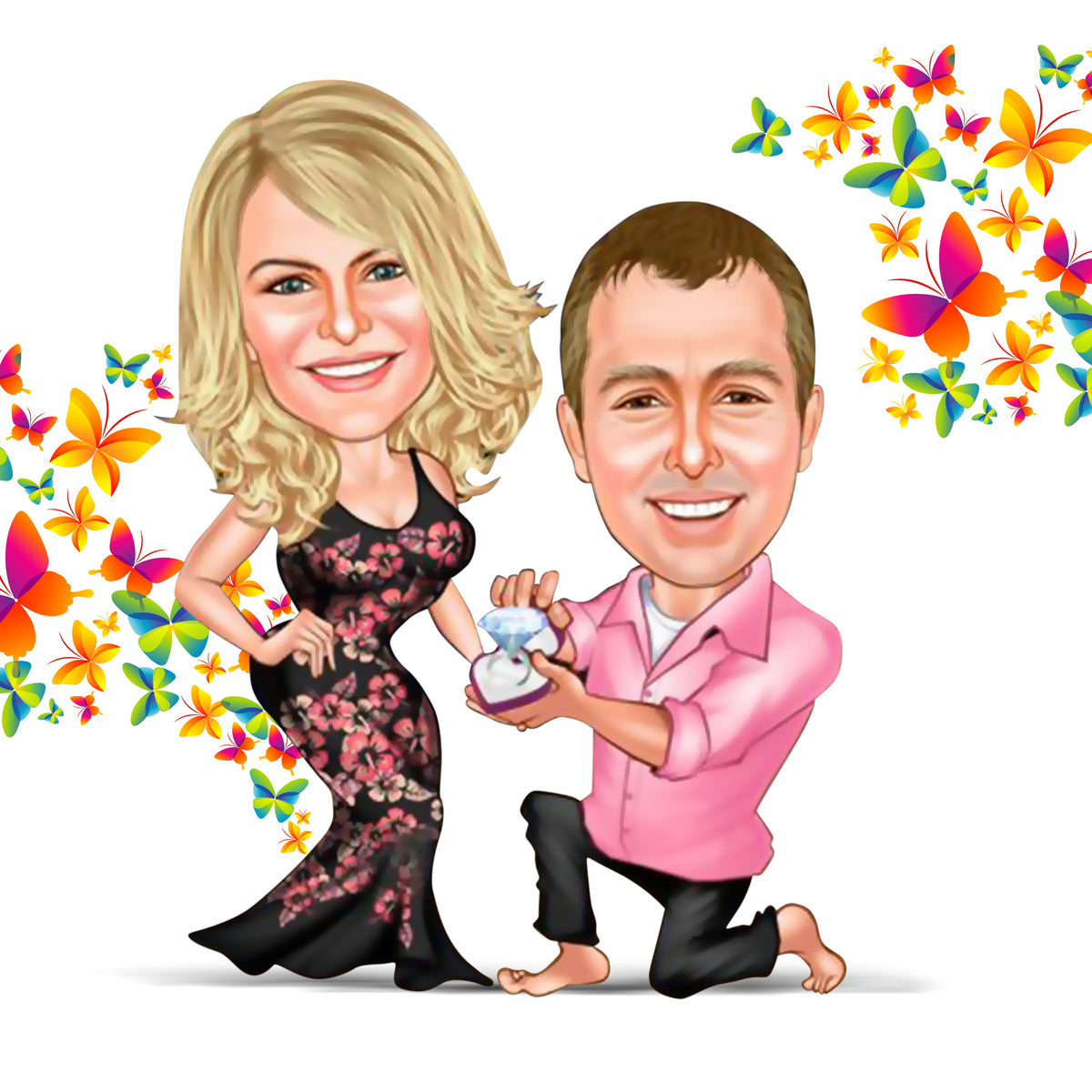 Couple Caricature 6