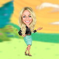 Girl Caricature 8