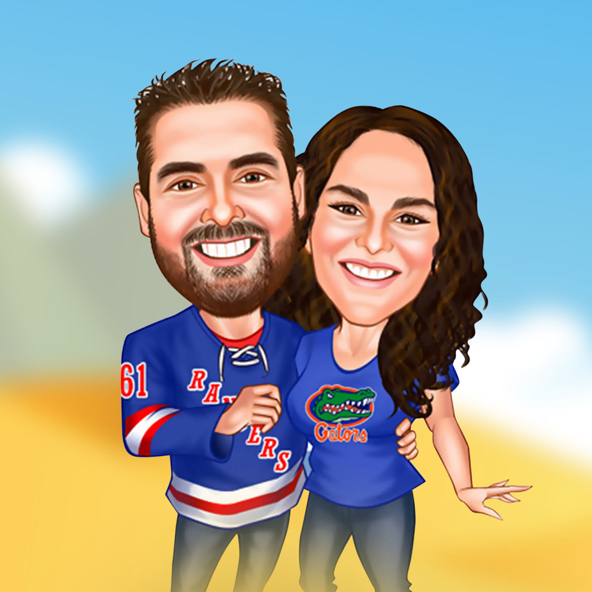 Couple Caricature 9
