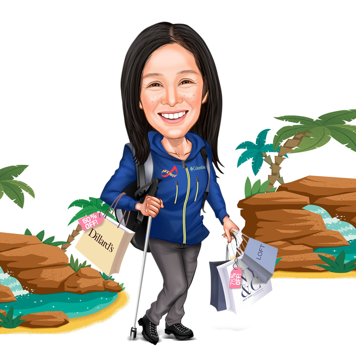 Girl Caricature 9