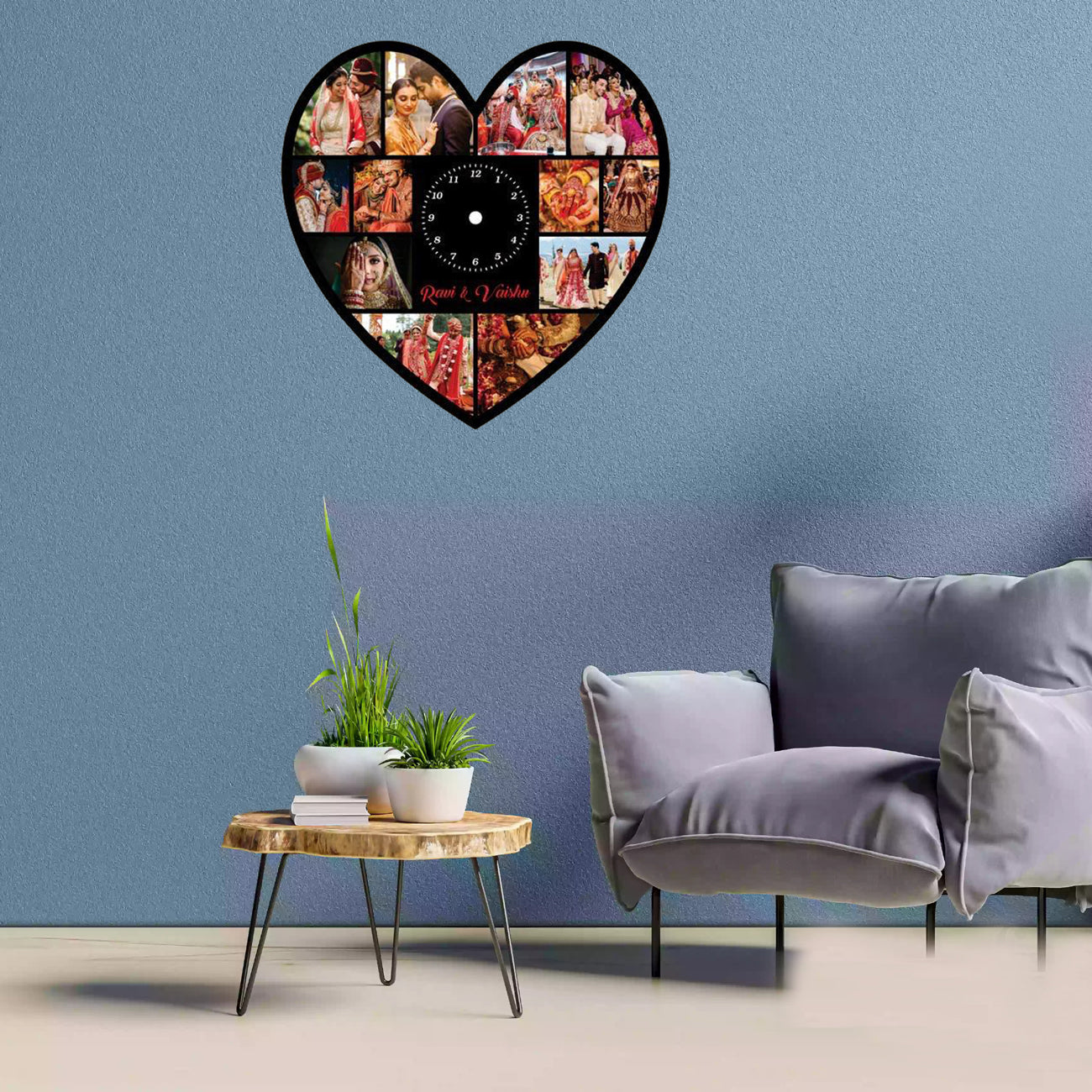 Personalised Wall Clock 12