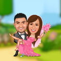 Couple Caricature 10
