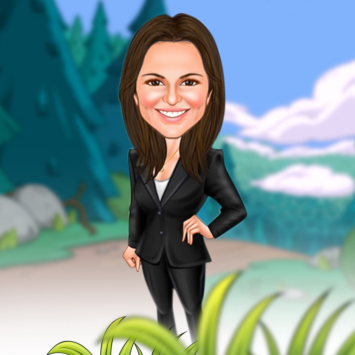 Girl Caricature 11