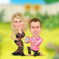 Couple Caricature 12