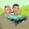 Couple Caricature 13