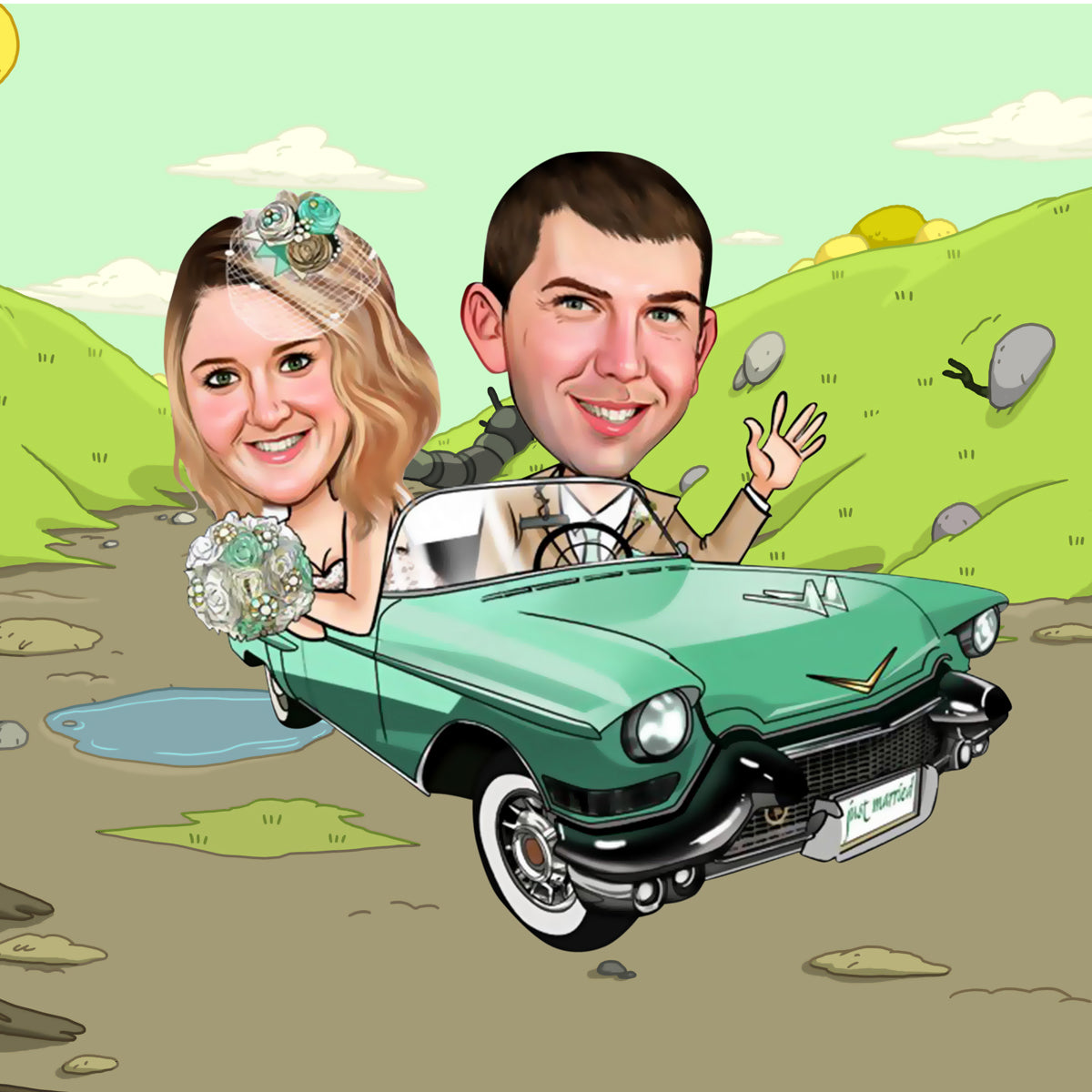 Couple Caricature 13