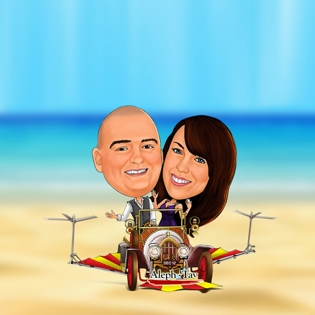 Couple Caricature 14