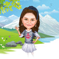 Girl Caricature 14