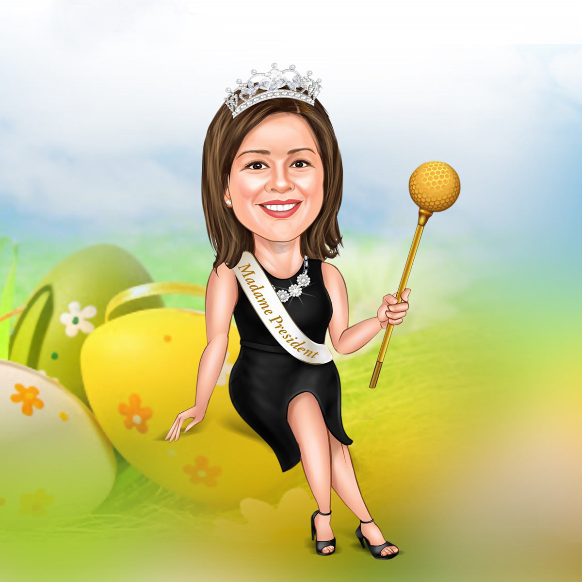 Girl Caricature 15