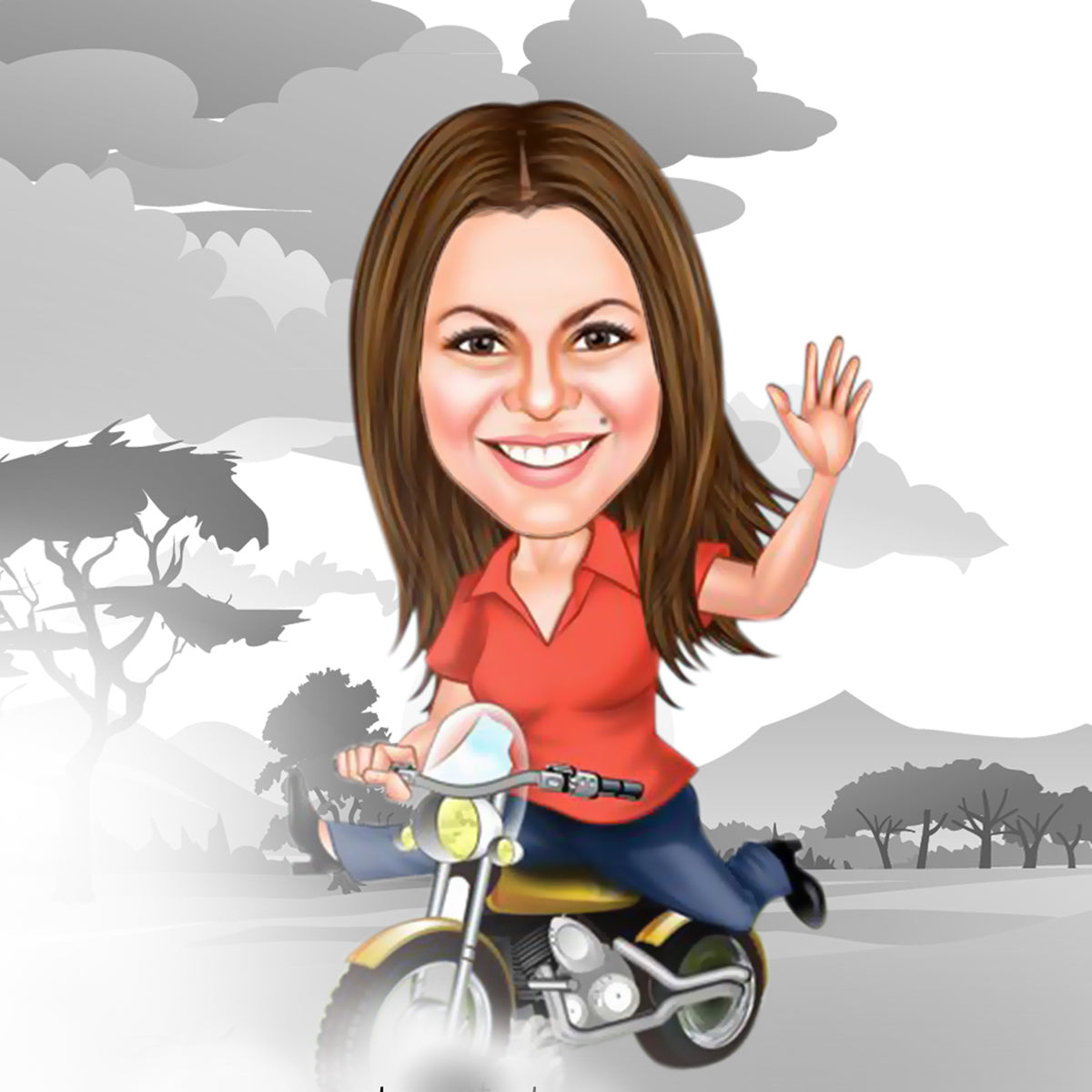 Girl Caricature 16