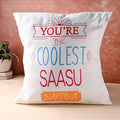 Coolest Saasu Mom Premium Printed Cushion