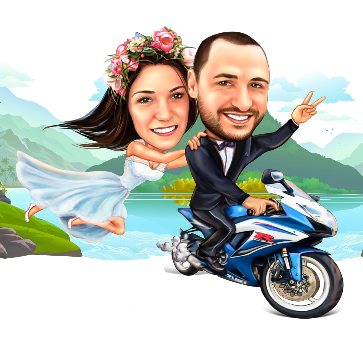 Couple Caricature 18