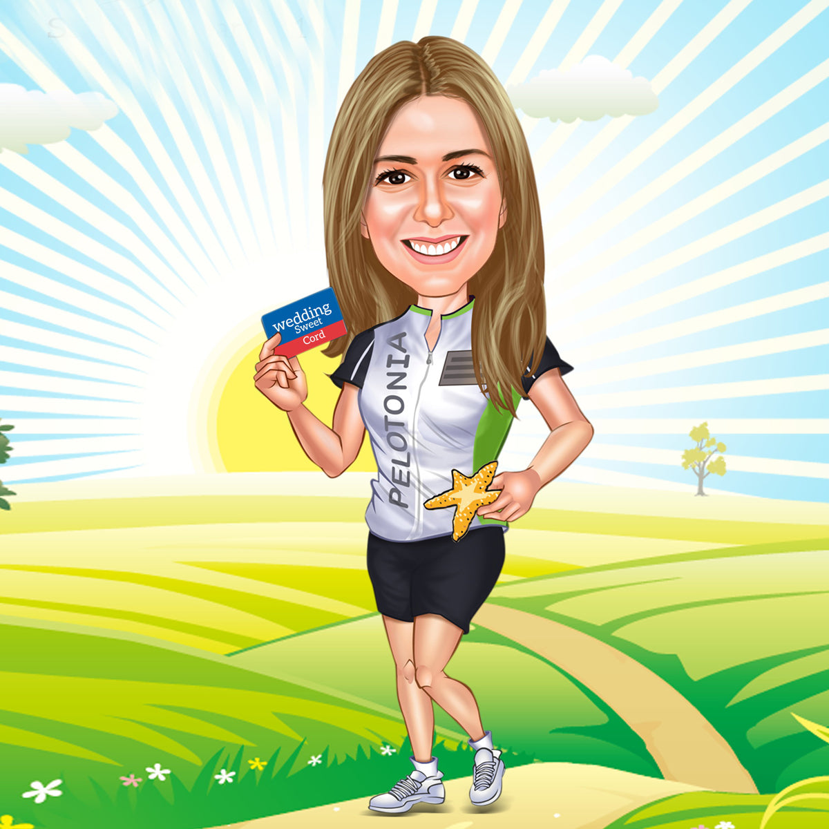 Girl Caricature 18