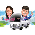 Couple Caricature 19