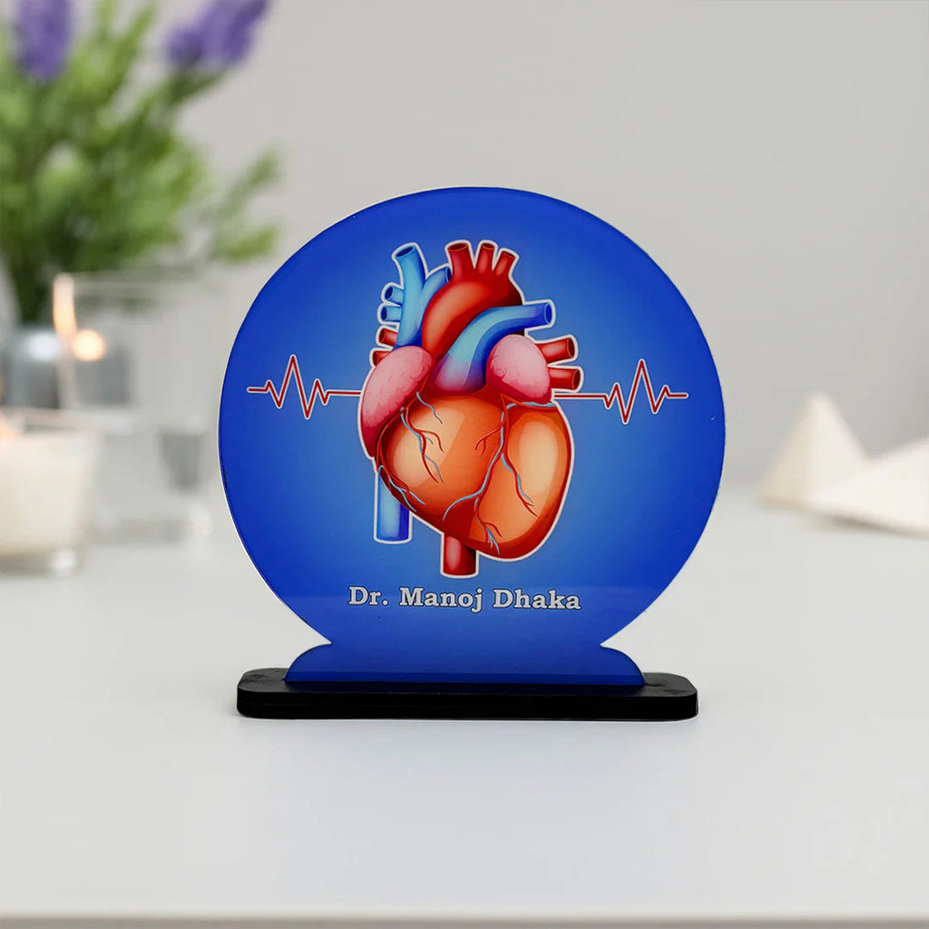 The Cardiologist’s Signature Acrylic Desk Plaque