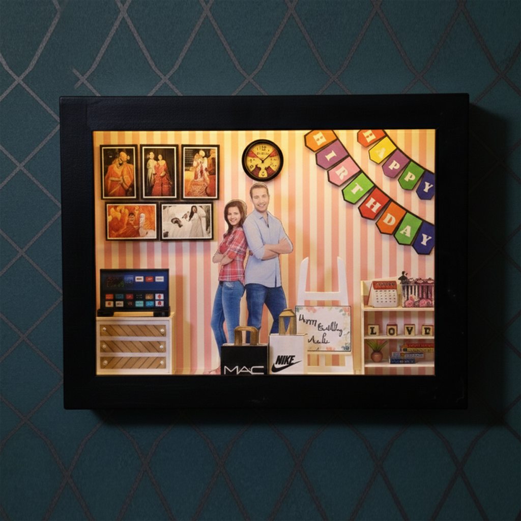 Birthday Theme : 3D LED Miniature