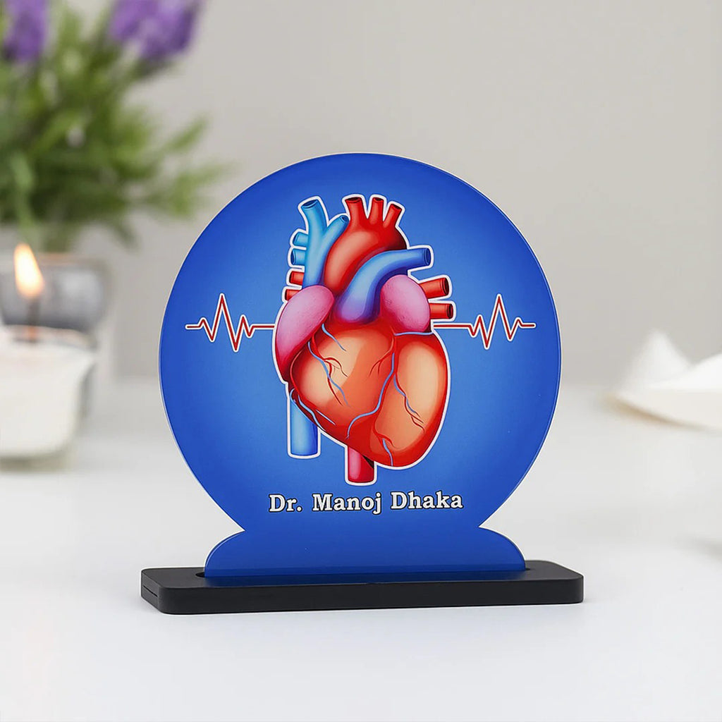 The Cardiologist’s Signature Acrylic Desk Plaque