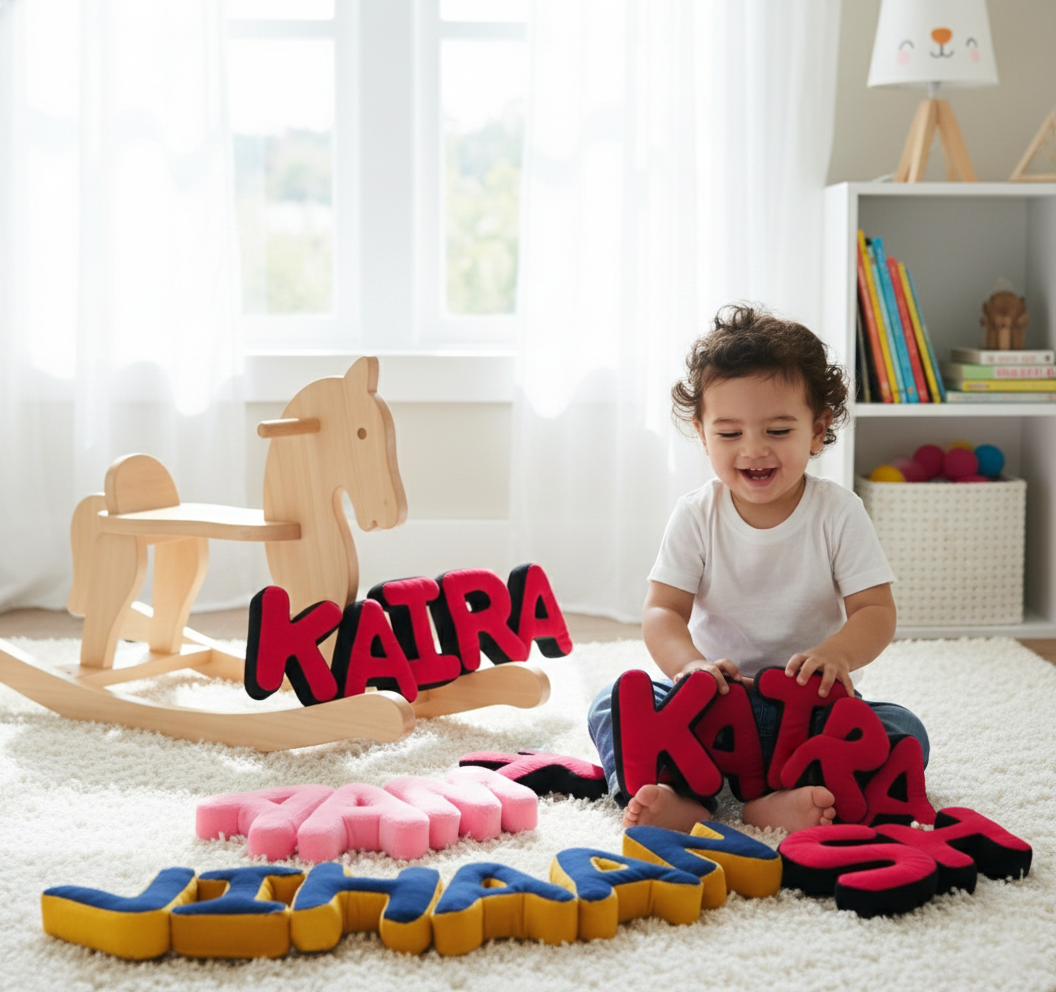 SoftStack 3D Custom Cushion Letters