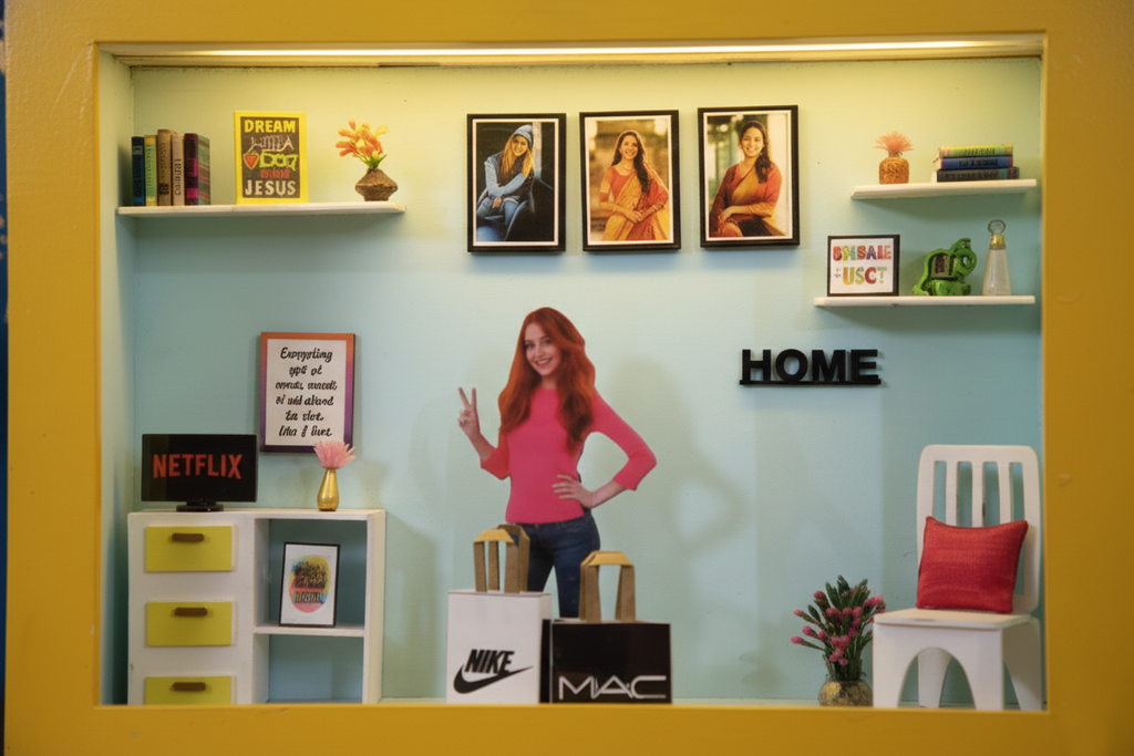 Dream Room :3d LED Miniature
