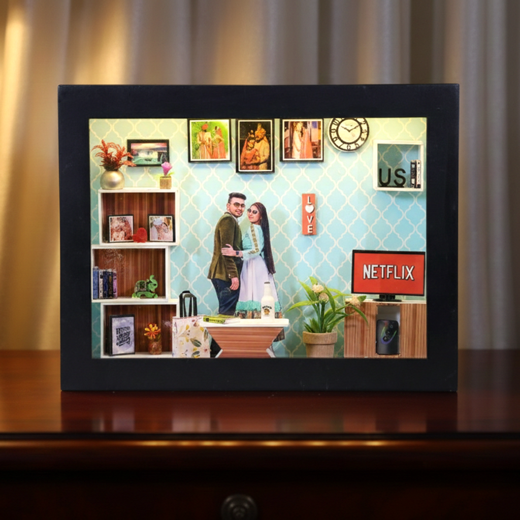 The "Our Story" : 3D LED Miniature