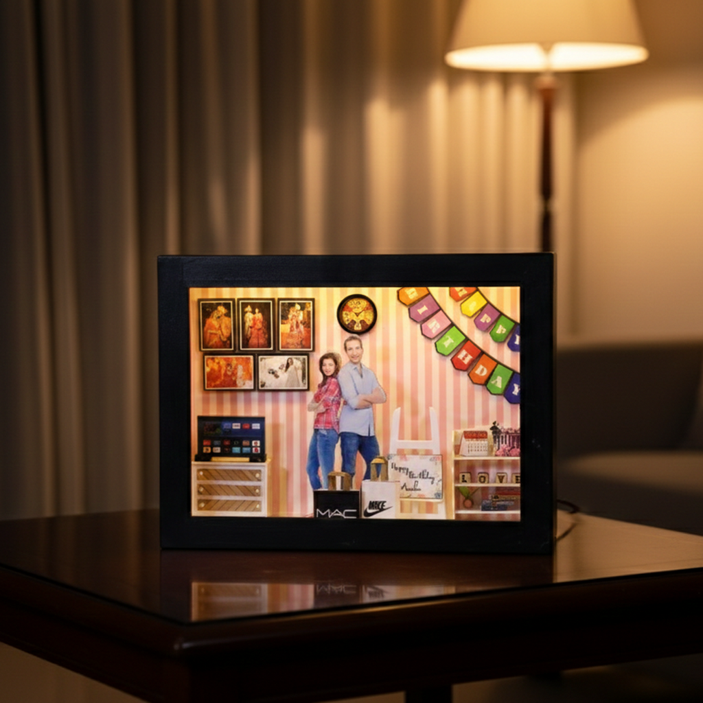 Birthday Theme : 3D LED Miniature