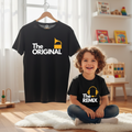 The "Original &amp; Remix" Matching Father/Child T-Shirt Set