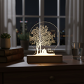 Personalized Tree of Life LED Acrylic Lamp