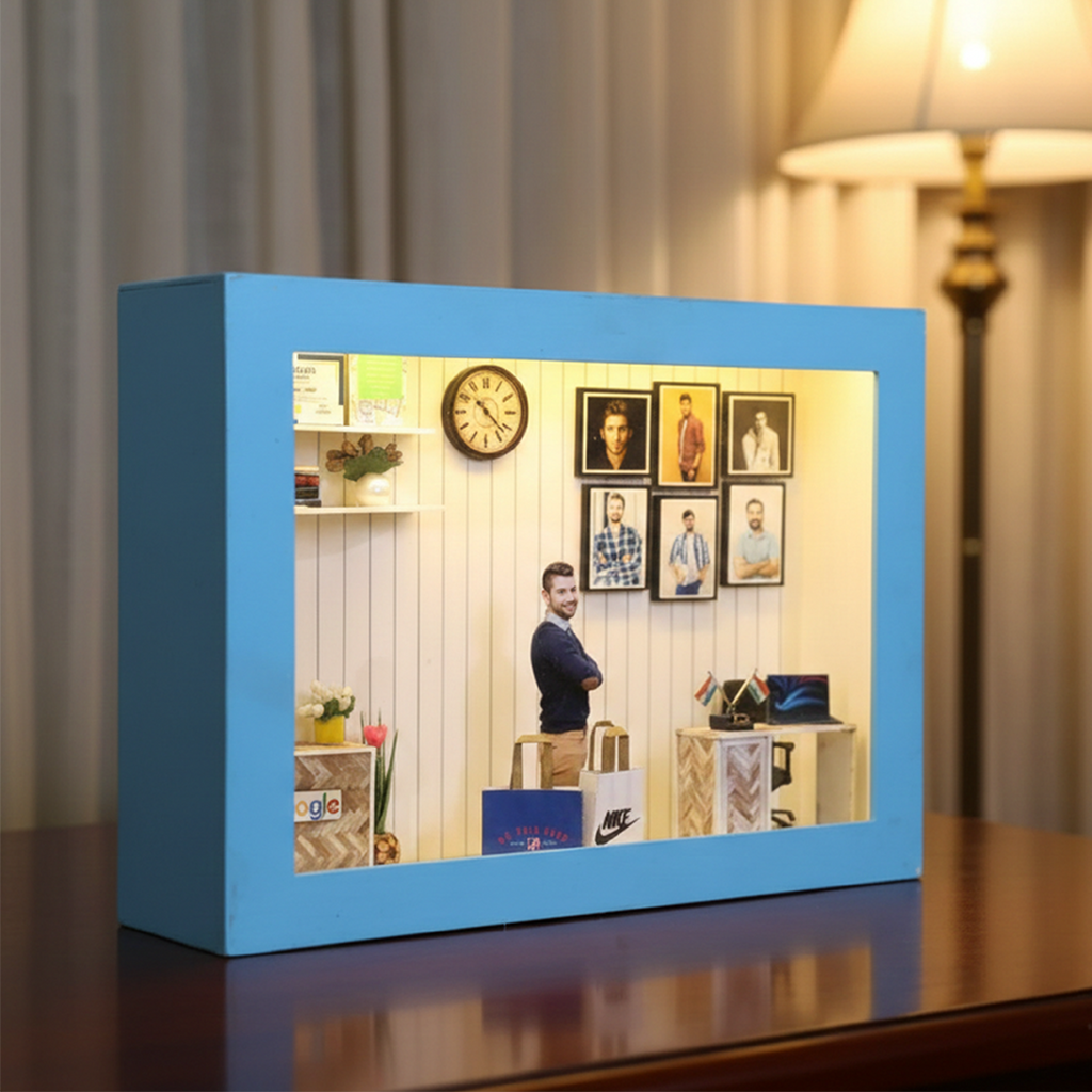 The Achievement in a Box : 3D LED Miniature