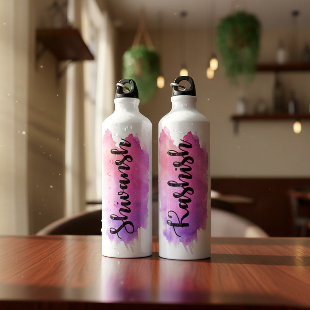 Personalized Watercolor Hydration Flask/Bottle