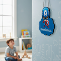 Personalized "Little Avenger" Name Plaque – Superhero Edition