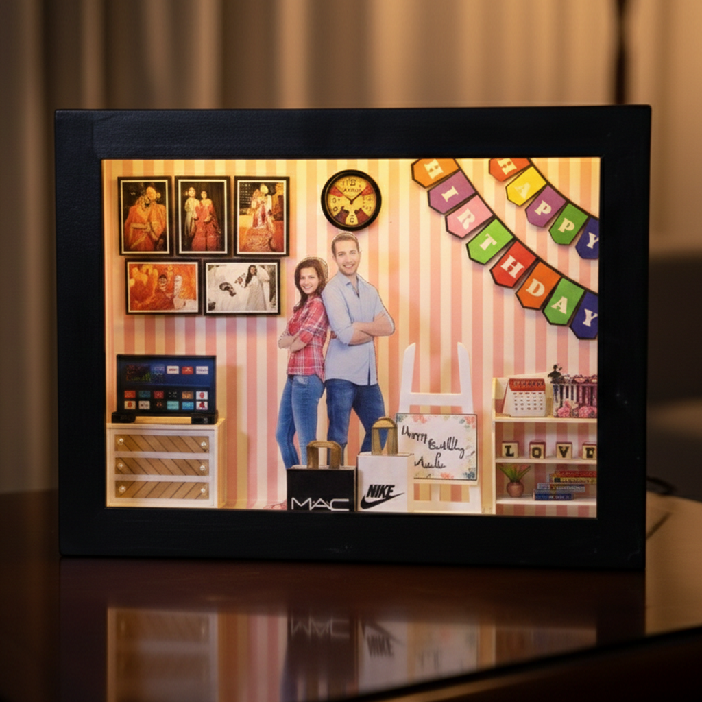 Birthday Theme : 3D LED Miniature