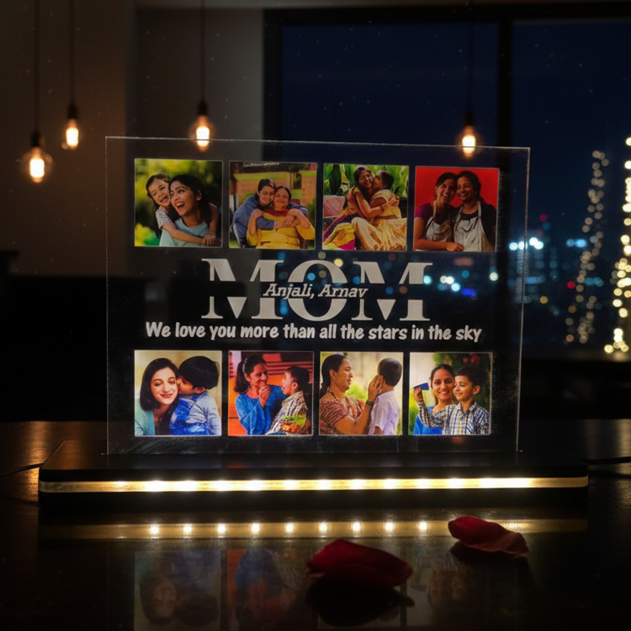 Personalized Multi-Photo LED Keepsake