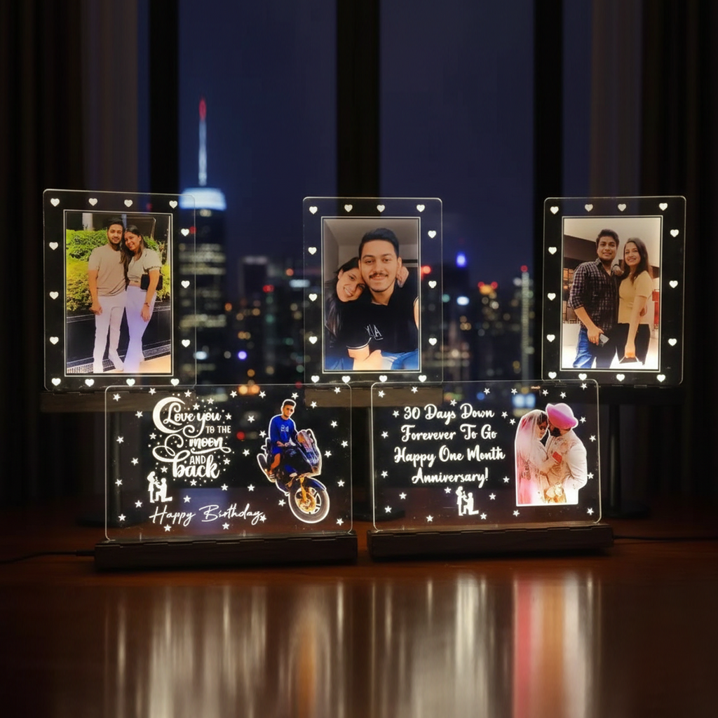 Personalized LED Acrylic Photo Illusion Lamp