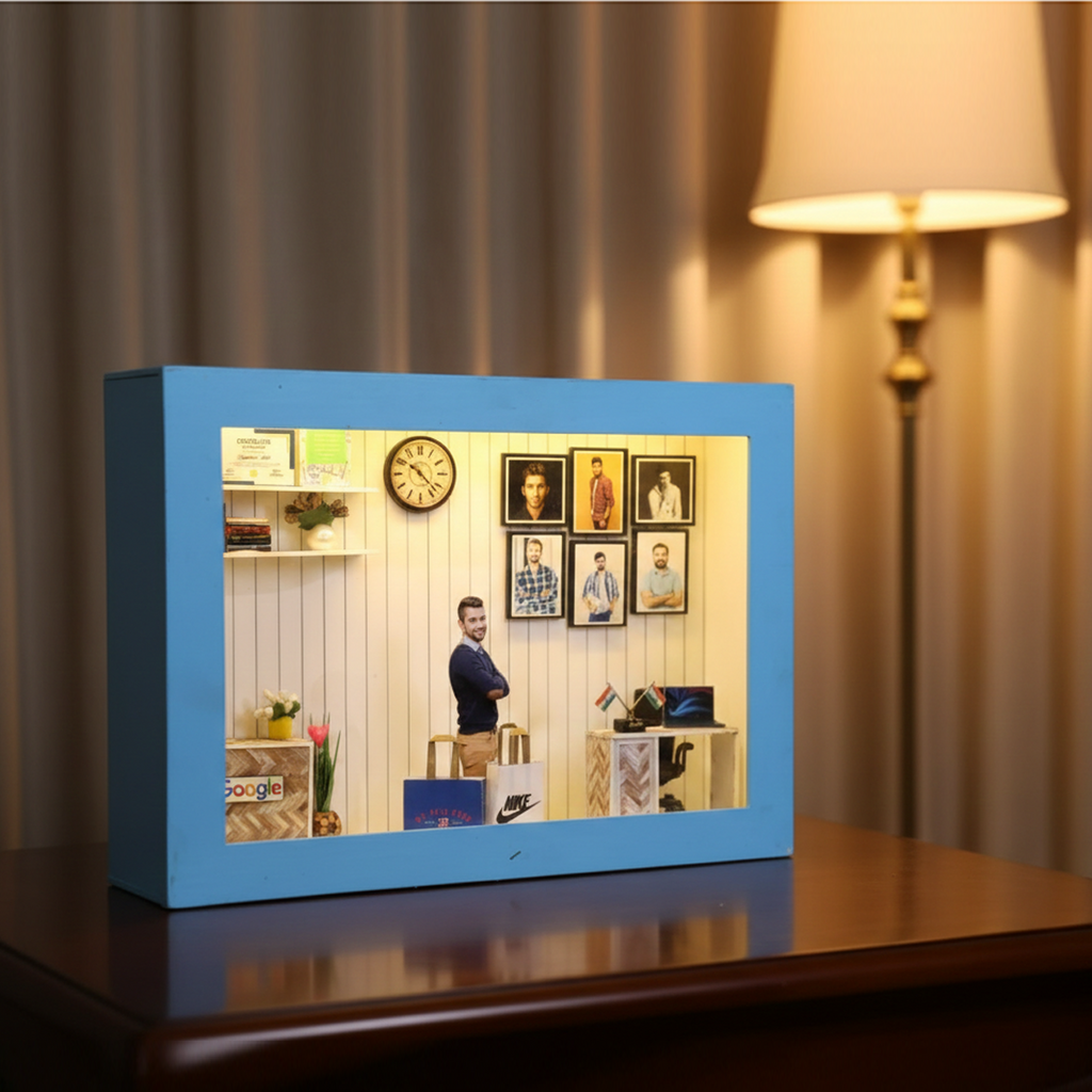 The Achievement in a Box : 3D LED Miniature