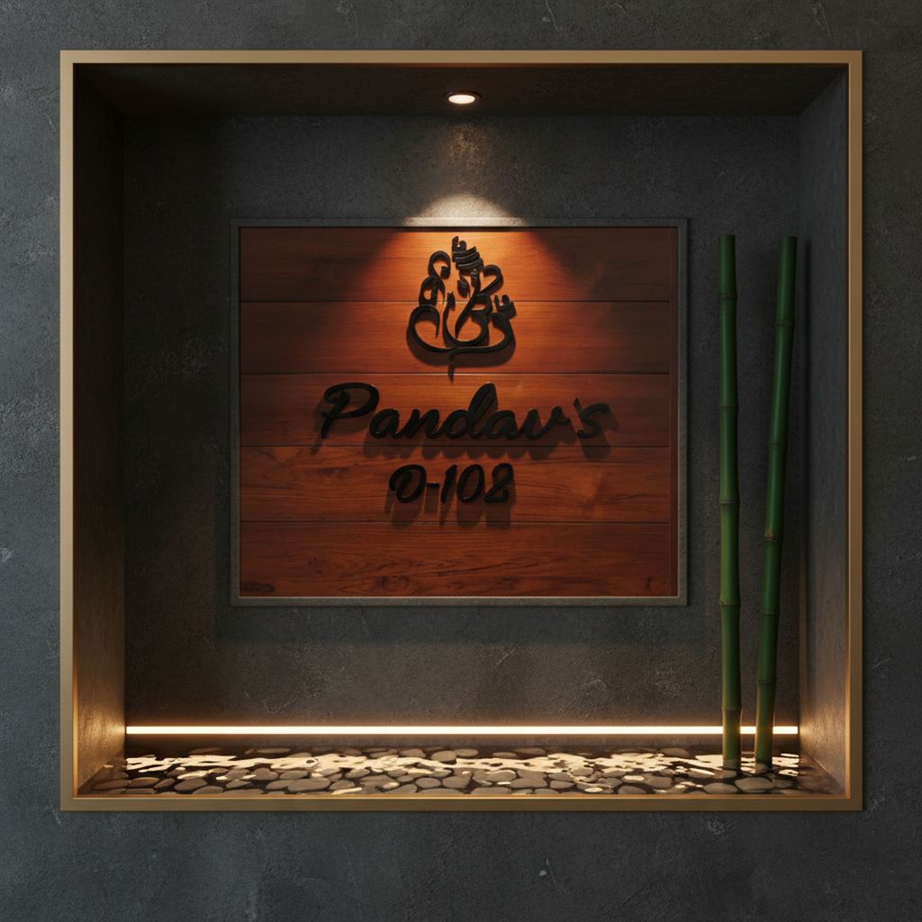 Premium Illumination Name Plate