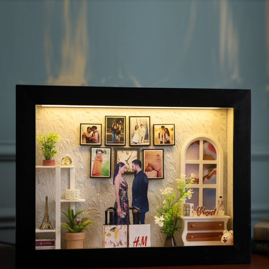 The "Our Story : 3d LED Miniature