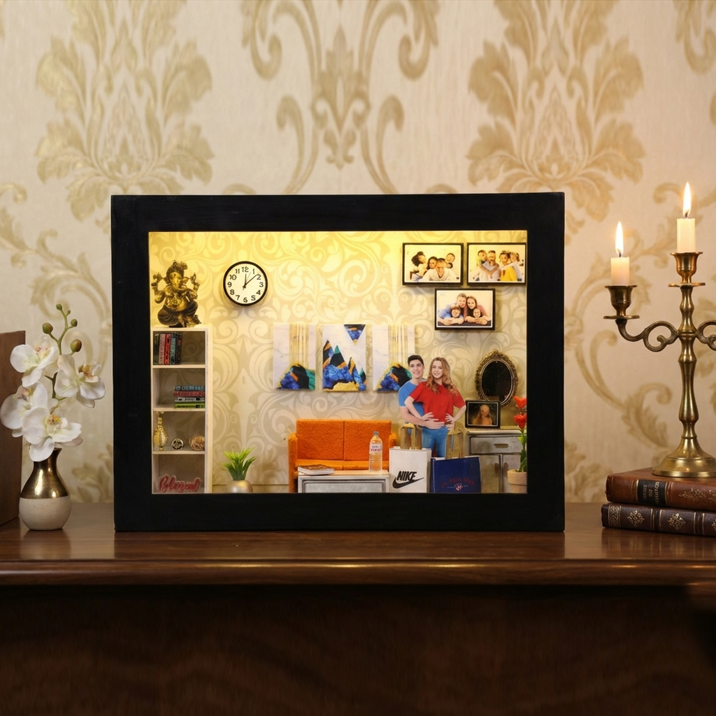 The "Life in a Box": 3d LED Miniature
