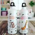 Safari Personalized Sipper Bottles