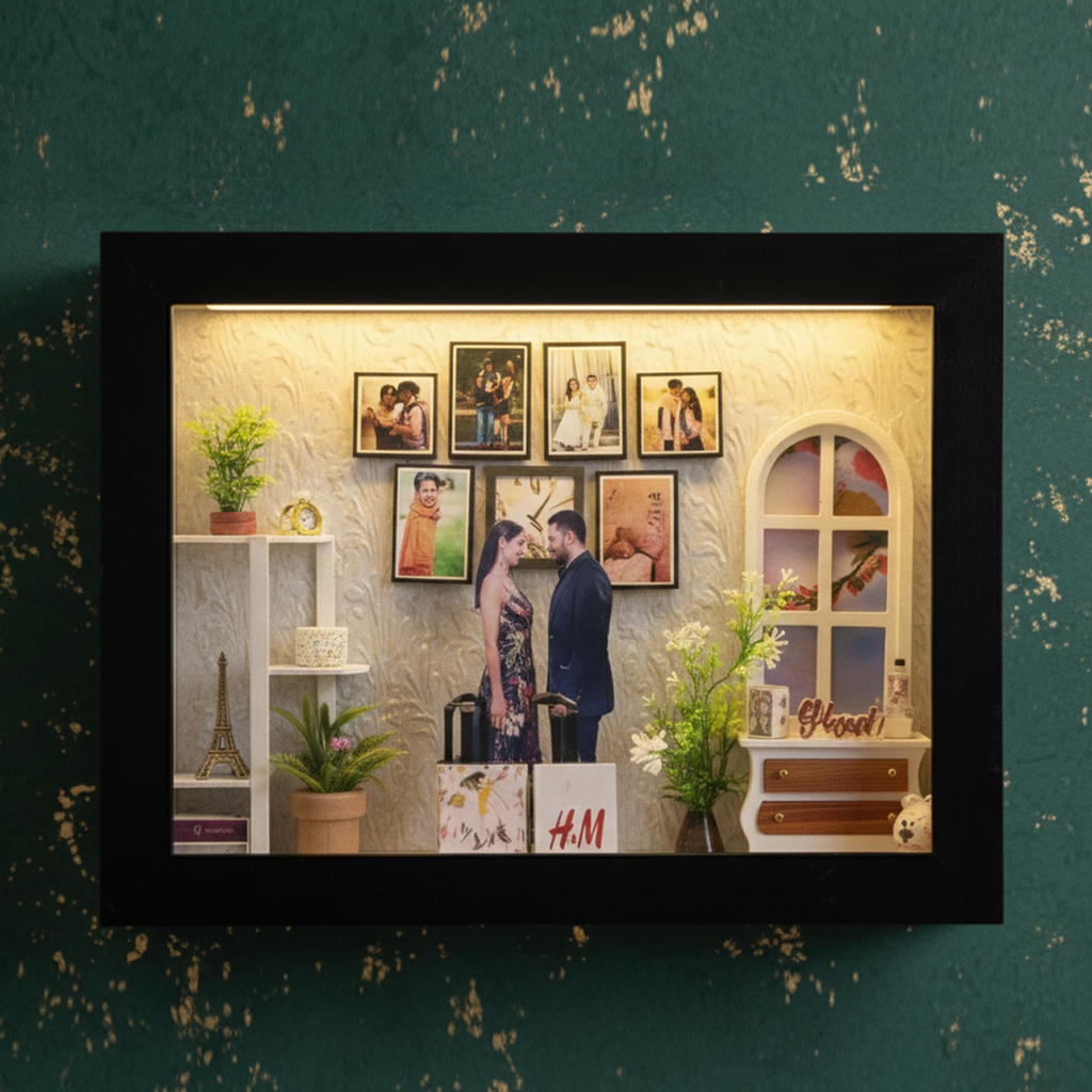 The "Our Story : 3d LED Miniature