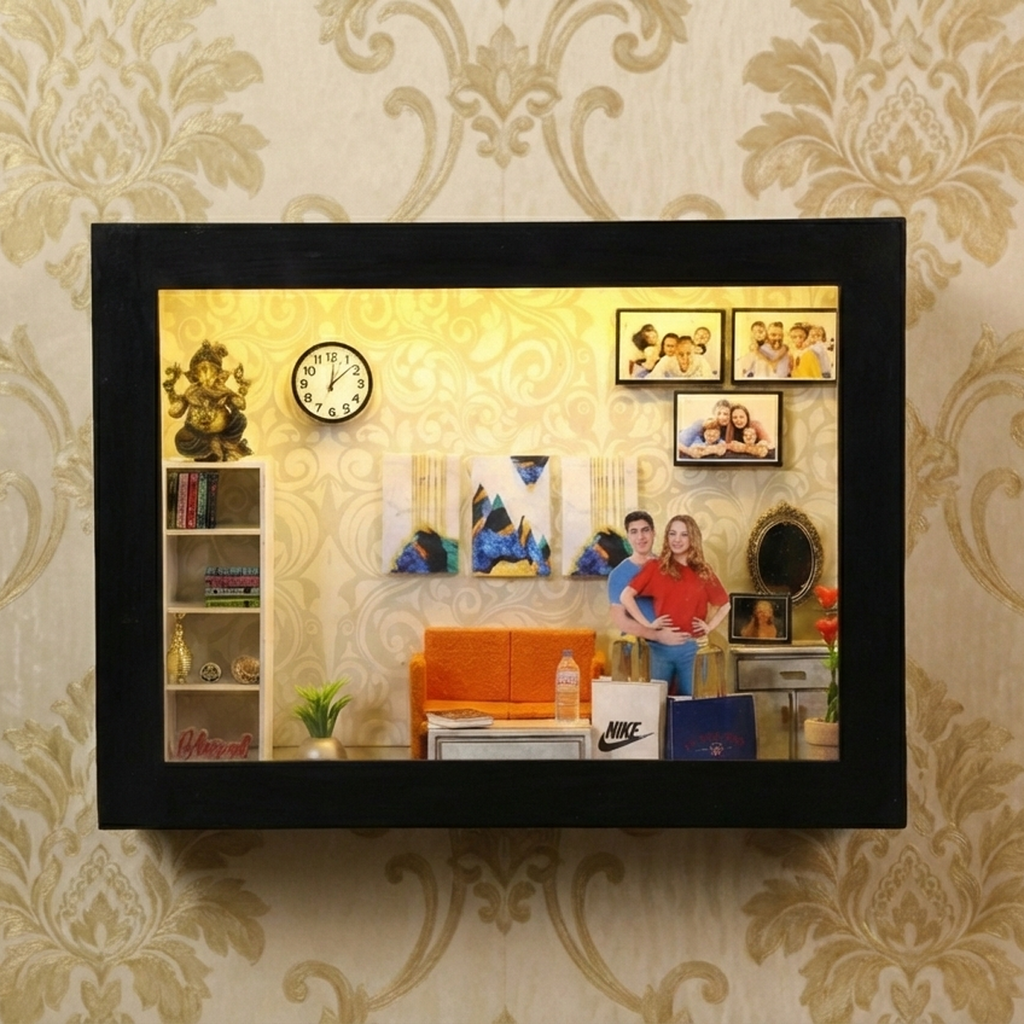 The "Life in a Box": 3d LED Miniature