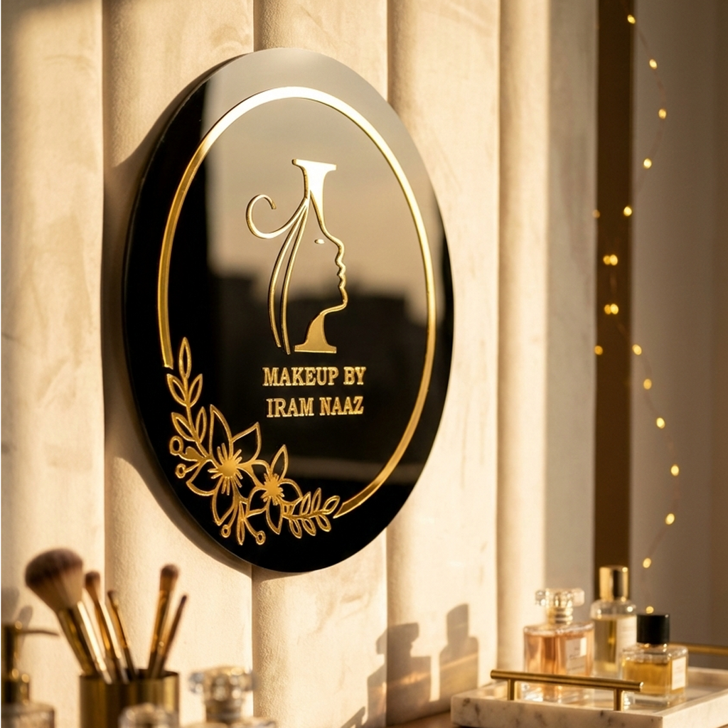 Custom Vanity Icon Nameplate