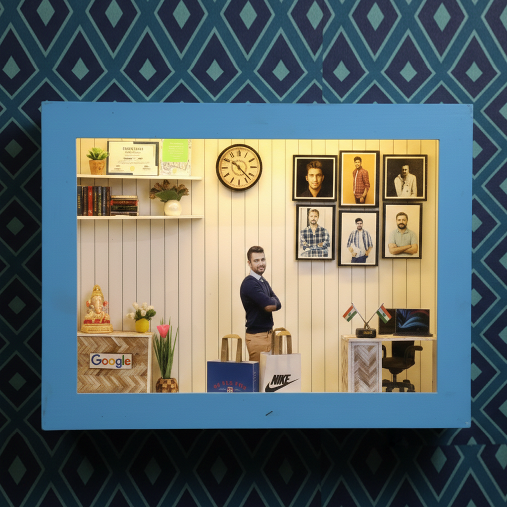 The Achievement in a Box : 3D LED Miniature