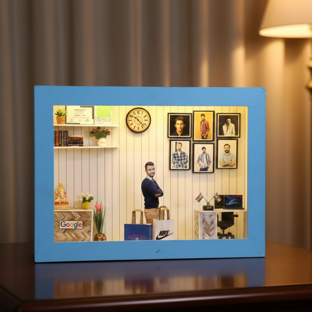 The Achievement in a Box : 3D LED Miniature
