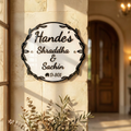 Monochrome Elegance Name Plate